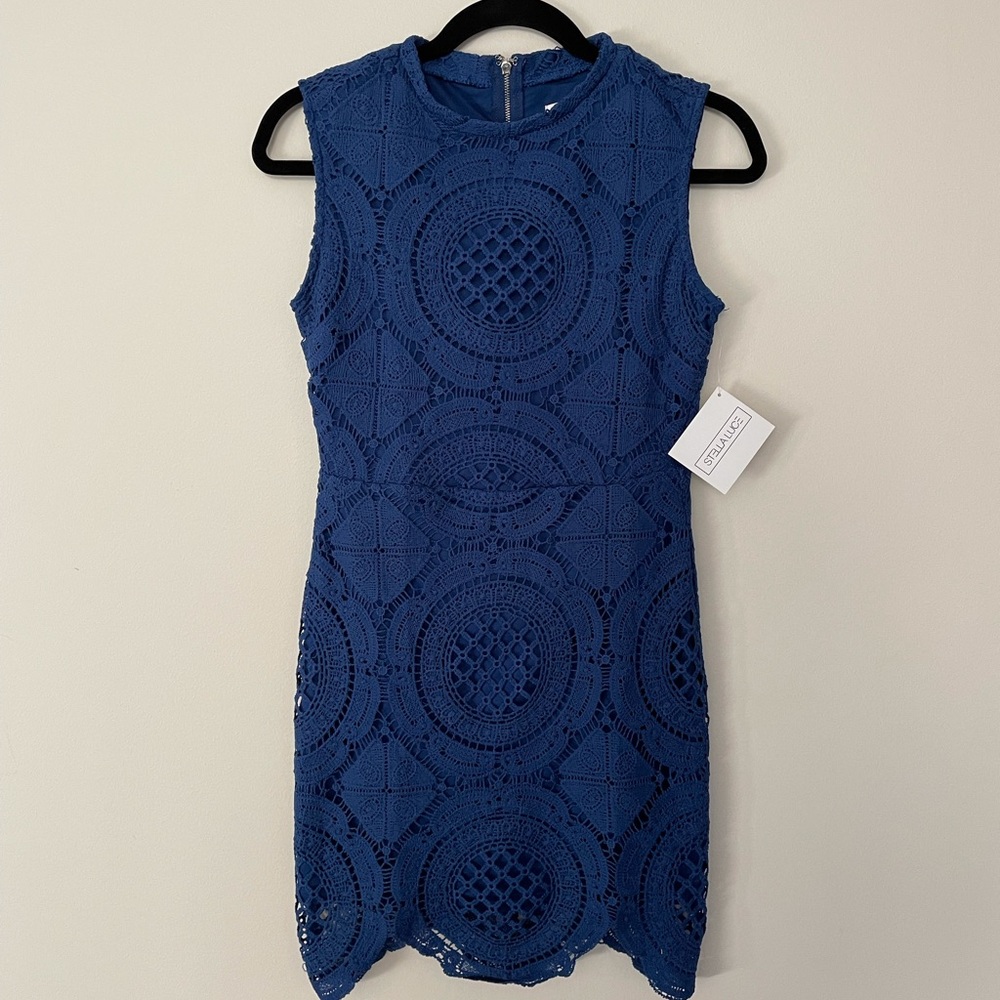 Boutique Lacey Blue Dress